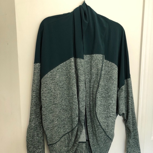 Zella Activewear Green Cocoon-style Jacket - XS - Picture 8 of 9